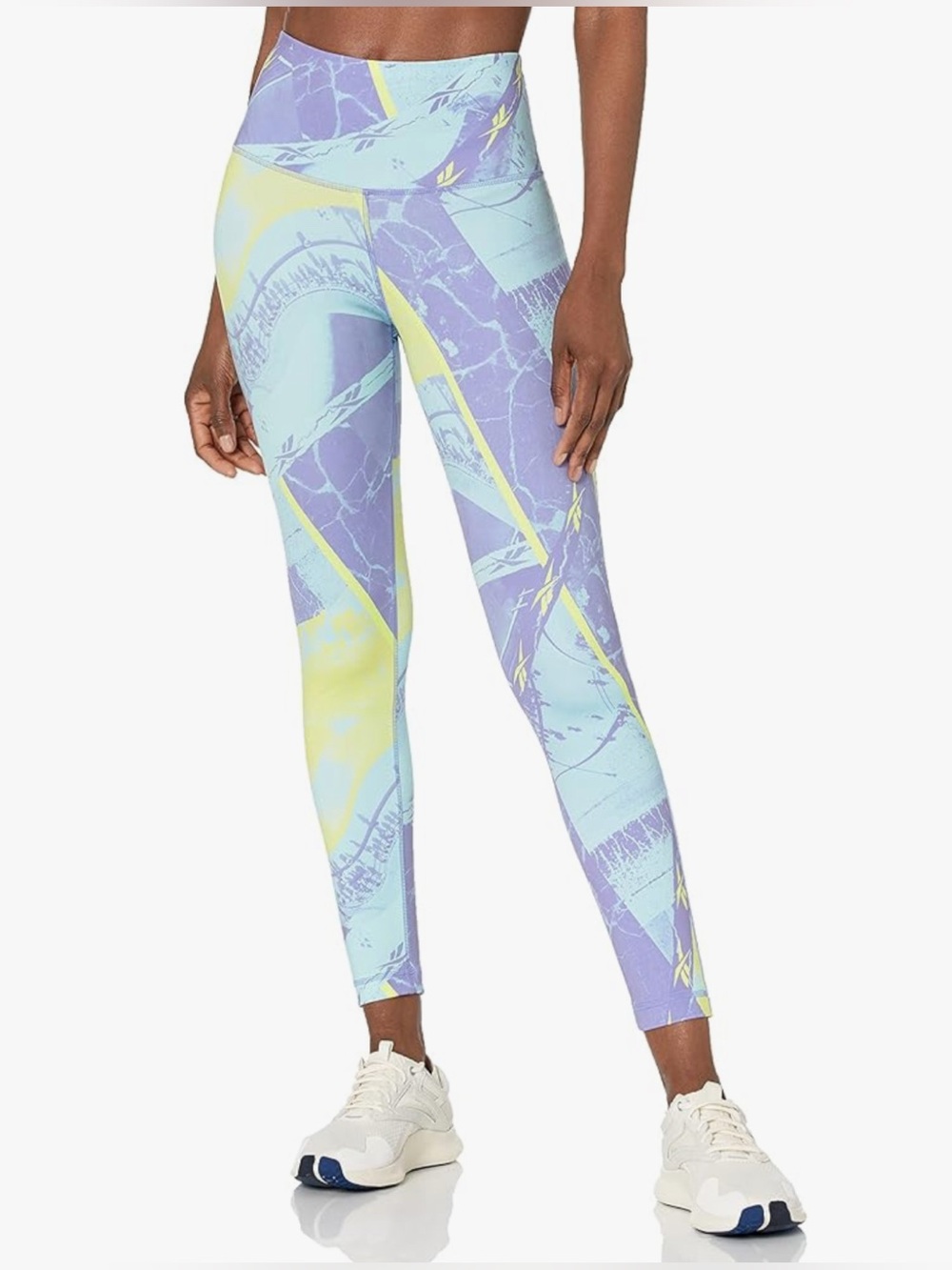 Reebok Women's Training Essentials Graphic Leggings Ankle - Size XS